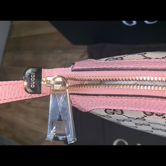 Gucci Original GG Logo Canvas/Leather Hobo Bag - Picture 6 of 8